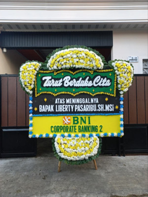 Papan Bunga Duka di Silou Kahean