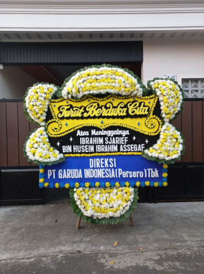 Papan Bunga Duka di Silou Kahean