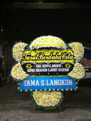Papan Bunga Duka di Silou Kahean