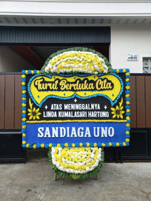Papan Bunga Duka di Silou Kahean