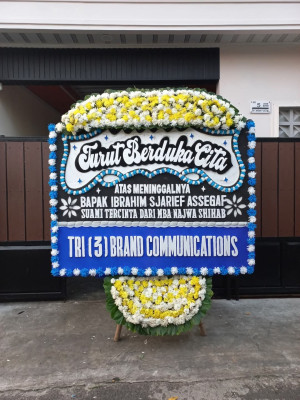Papan Bunga Duka di Silou Kahean